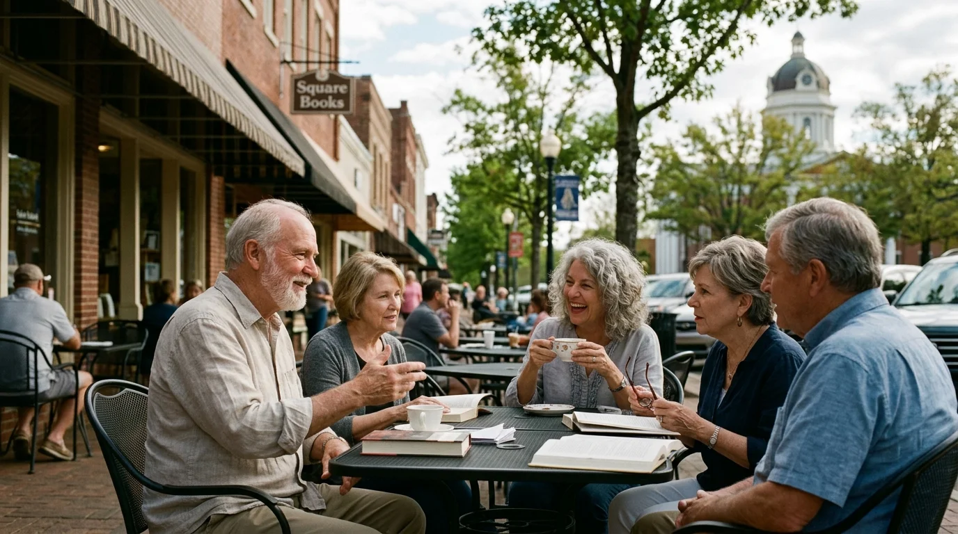 7. Oxford, Mississippi: A Cultural Haven for Retirees