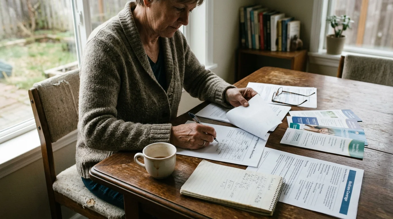 Editorial photograph illustrating: 5. Comparing Coverage Options for Routine Care