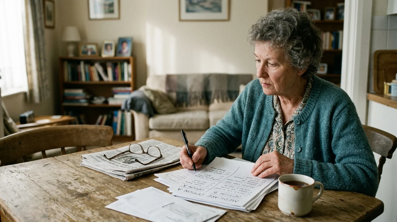 Editorial photograph illustrating: Comparing Your Core Medicare Pathways