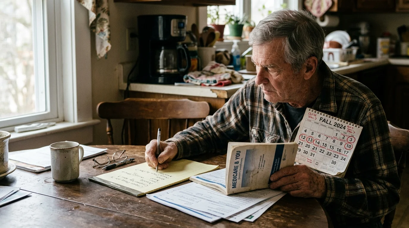 Editorial photograph illustrating: Key Deadlines and Rules for Fall Open Enrollment