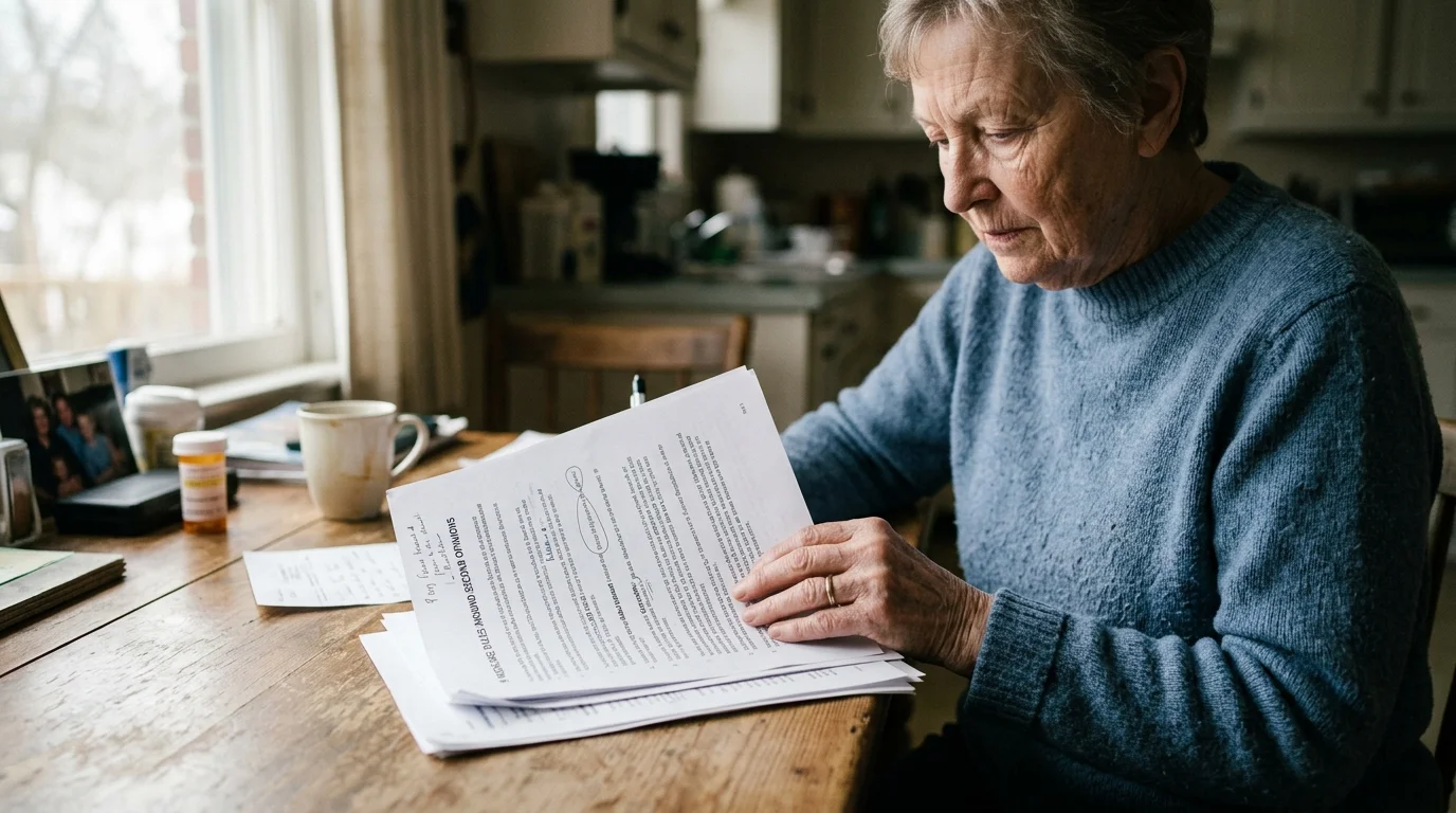 Editorial photograph illustrating: The 9 Essential Medicare Rules for Second Opinions